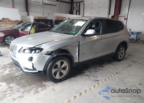 2012 BMW X3 xDrive28I из США, поврежденный, VIN 5UXWX5C52CL720525